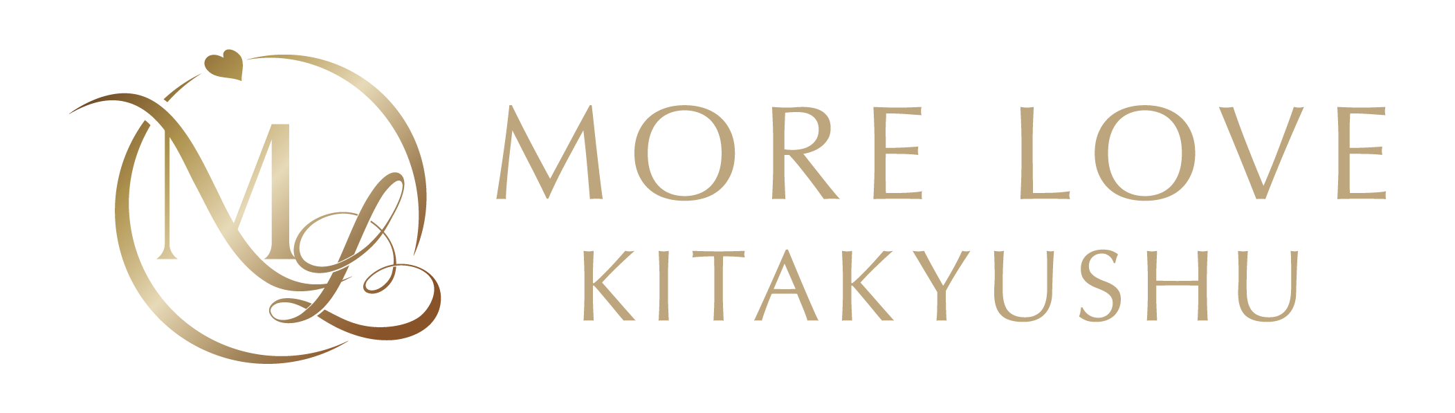 北九州の女風・女性用風俗【公式】｜MORE LOVE KITAKYUSHU ロゴ